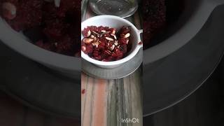 Beetroot halwa food cooking [upl. by Nylirad]