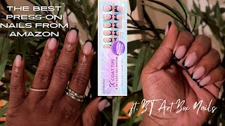 The BEST Press On Nails on Amazon  ft BTartbox Nails  Simply Lylli [upl. by Eittah]