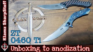 ZT 0460 unboxing disassembly anodization reassembly [upl. by Lirpa]