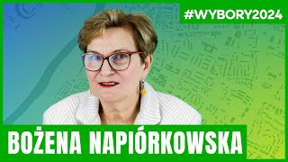 Bożena Napiórkowska  kandydatka do Rady Miasta Ostrołęki [upl. by Valencia464]