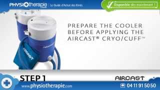 Aircast Cryo Cuff  Physiotherapiecom [upl. by Yecies]