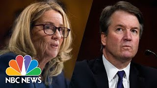 Brett KavanaughDr Christine Blasey Ford Senate Hearing Everything You Need To See  NBC News [upl. by Nawor]