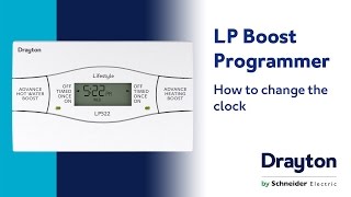 How to change the clock on the LP Boost Programmer [upl. by Murton]