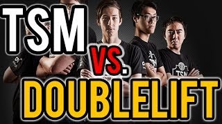 How TSM Deals With Doublelift [upl. by Ztirf]