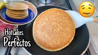 No comas pan prepara estos deliciosos hotcakes hotcakes de avena y plátano 🤤🥞🍌 [upl. by Siraved721]