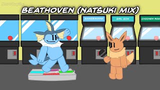 FNF Beathover Natsuki Mix ES Cover  Pokemon Animation [upl. by Bowman]