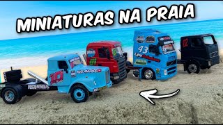 FIZEMOS UM ENCONTRO DE MINIATURAS DE ARRANCADA NA PRAIA [upl. by Zachery657]