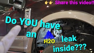 Stop Do you have water by YOUR FEET  AC FIX Ford Superduty  Expedition  F150 TSB 202107 [upl. by Hafeenah53]