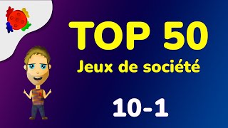 Top 50 Jeux de société 101 [upl. by Conti]