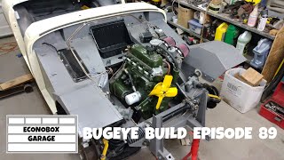 How I installed the engine gearbox and driveshaft in our Austin Healey Sprite Bugeye Build Ep89 [upl. by Winer]