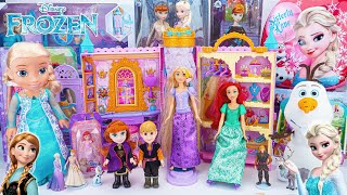 Disney Frozen Toys Collection Unboxing  Disney Princess Ready for The Ball Playset [upl. by Kwan]