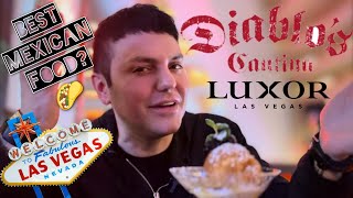 Best Mexican food in Las Vegas  Diablos Cantina in the Luxor Review [upl. by Vivienne]