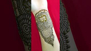 Very Easy Simple Stylish Arabic Mehndi Design For HandsBeautiful Stylish Back Hand Arabic Mehndi [upl. by Attenod]