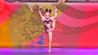 5 YEAR OLD EVERLEIGHS 1ST DANCE COMPETITION SOLO she wins first place [upl. by Sokim671]