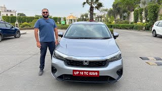 2023 Honda City Facelift Hybrid  Detailed Walkaround  MotorBeam हिन्दी [upl. by Leacock]