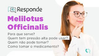 Melilotus Officinalis  Para que serve Qual é a sua ação no organismo Emagrece  CR Responde [upl. by Adnouqal]