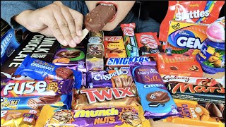 ASMRCHOCOLATE PARTY EATING CHOCOLATE l MAGNUM ICECREAMDAIRYMILK SILKMUNCHTWIX l FOOD VIDEOS [upl. by Pfeifer]