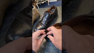 Grenson Shoe Sadly Beyond Economical Repair at The Shoe Healer [upl. by Carnay638]