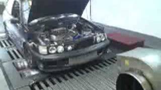 starlet gt turbo dyno run [upl. by Nosretep]