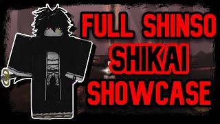 TYPE SOUL  FULL quotSHINSOquot GIN SHIKAI SHOWCASE [upl. by Crane]