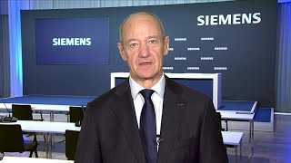 Siemens CEO on China Outlook German Economys Future [upl. by Aila]