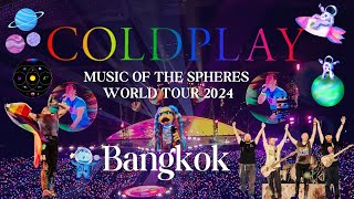 Coldplay Live in Bangkok FULL CONCERT music of the spheres world tour 03022024 [upl. by Dirraj]