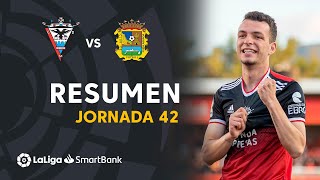 Resumen de CD Mirandés vs CF Fuenlabrada 51 [upl. by Oirasan]