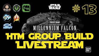 HTM Group Build Livestream  Bandai Perfect Grade Millennium Falcon 13 [upl. by Jeffie]