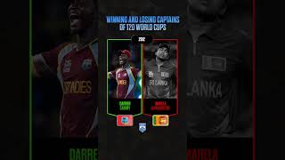 Winning amp losing captains of ICC T20 World Cup🏏🏆 ipl2024 worldcup2024 [upl. by Nuahsyt647]