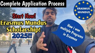 Erasmus Mundus Scholarship  Everything You need to Know in Just 14 minutes [upl. by Onez]