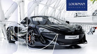 McLaren 600 LT Spider  Louwman Exclusive [upl. by Drandell]