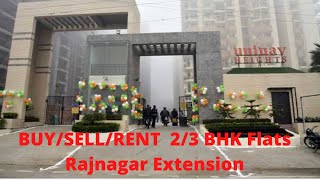 Uninav Heights Ready to Move  Rajnagar Extension  9818700021 [upl. by Edmunda]