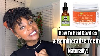 HOW TO REMINERALIZE YOUR TEETH  REVERSING TOOTH DECAY  UNCLE HARRYS ALL NATURAL PRODUCT [upl. by Eimmelc784]