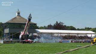 Royal Norfolk Show 2009  Human Cannonball Show [upl. by Chatwin]