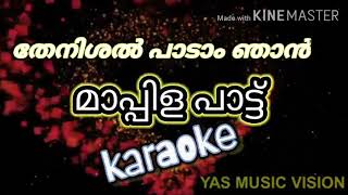 Thenishal paadaam karaoke mappila song [upl. by Courtland394]