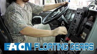 floating gears without the clutch upshifting and downshifting pedal view [upl. by Refinnej]