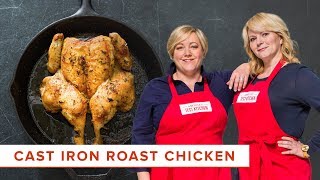 How to Make Crisp Roast Butterflied Chicken with Rosemary and Garlic [upl. by Keraj503]