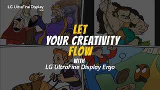 Let Your Creativity Flow with LG UltraFine Display Ergo  German Subtitles [upl. by Arimaj]