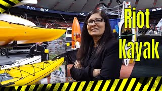 Riot Kayak Review  With Skyview Outdoors Kayak canoe surf [upl. by Cynthy]