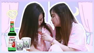 NEVER HAVE I EVER WITH MY GIRLFRIEND 🥂❣️  AnnyoongxHaseyo🌙✨  Couple Vlog [upl. by Samale]