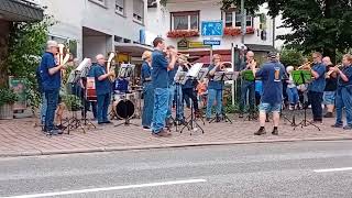 Tief im Odenwald eben live auf dem Lindenfelser Burg und Trachtenfest Hessian traditional song live [upl. by Nooj631]