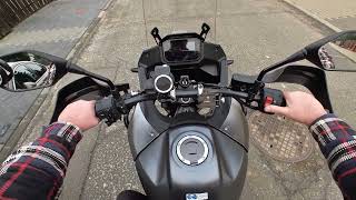 HONDA XL750 TRANSALP QUICKSHIFTER installation [upl. by Lawton]