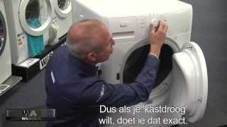 Whirlpool AWB 720 review en unboxing Condensdroger met InfiniteCare trommelpatroon [upl. by Adav]