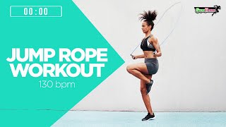 60Minute Jump Rope Workout 130 bpm32 count [upl. by Ariet]