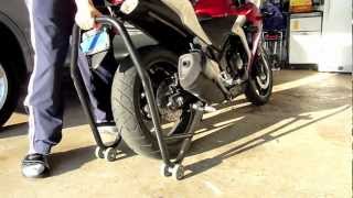 Motorcycle Stands How To Use [upl. by Yahsat]