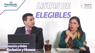 Conformación Publicación Orden Exclusión y Firmeza de la Lista de Elegibles  Concurso Docentes [upl. by Aivat]