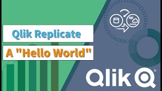 Qlik Replicate  A quotHello Worldquot Demonstration [upl. by Ramu]