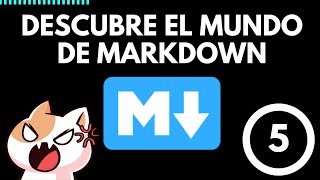 ¡Descubre el mundo de Markdown ✨🖋️ Clase 5 📚 [upl. by Sven]