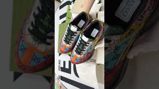 Gucci Rhyton Sneaker detailed check sneakers [upl. by Buna]