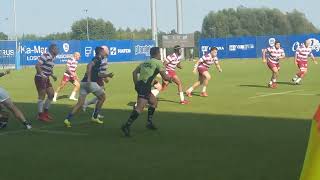 Kolejny sukces siedleckich rugbistów w meczu z Rugby Białystok [upl. by Kerwon457]